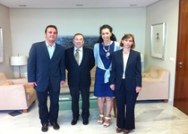 El alcalde se reúne con el conseller de Sanitat para conocer los avances en el centro de salud