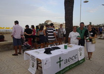 La agrupación local de la AECC recauda fondos para sus programas de prevención