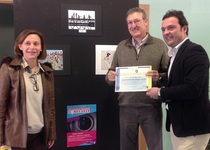 Alberto Martínez, vecino de Castellón, ganador del Concurso de Fotografía "Dones" que organiza el Ayuntamiento de Peñíscola