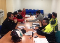 Policía Local y organización coordinan los preparativos para la seguridad en la Triatlón 3TCS que acogerá Peñíscola