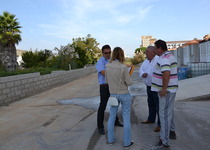 El Ayuntamiento de Peñíscola inicia las obras de mejora del vial ubicado tras la urbanización Caleta 