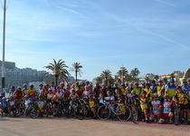 Peñíscola recibe cinco grupos de turista senior francés motivados por el ciclismo